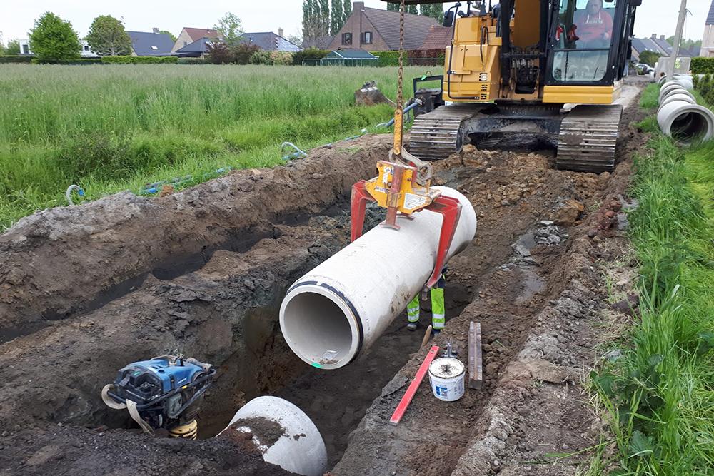 Norré-Behaegel rioleringswerken Norré-Behaegel rioleringswerken